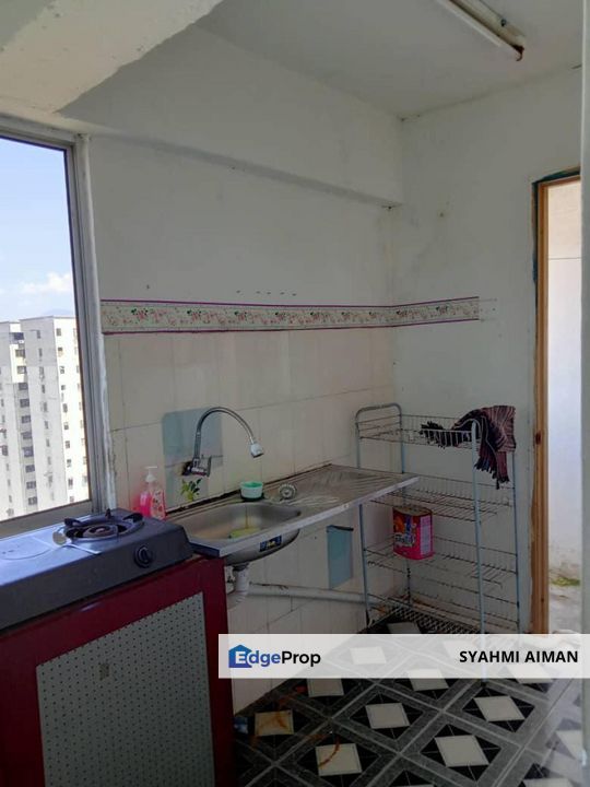 Jinjang, Kuala Lumpur, Block A Floor 17 Apartment Mutiara Fadason For Sale, Partially Furnished, Kuala Lumpur, Kepong