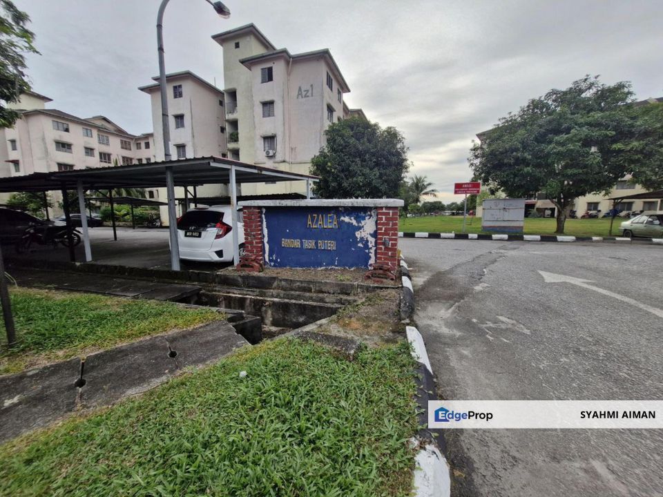 Bandar Tasik Puteri, Rawang Selangor, Floor 1 Azalea Court Apartment For Sale, Partially Furnished, Selangor, Rawang