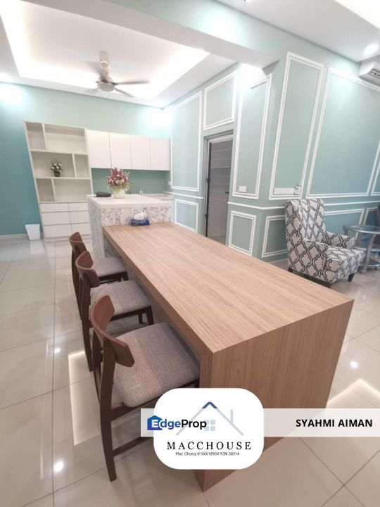 Kajang Selangor, 1.5-Storey Townhouse at Ridgefield Residence For Rent, Fully Furnished, Selangor, Kajang