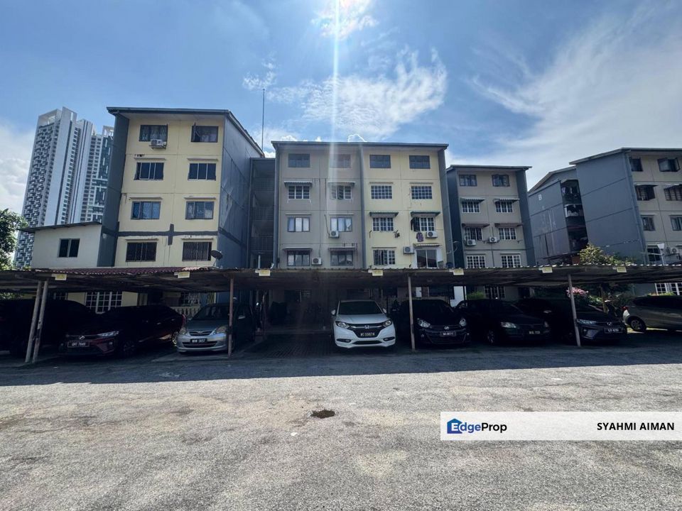 Keramat KL, Block A Ground Floor Flat Kelompok Bambu For Sale, Kuala Lumpur, Taman Setiawangsa