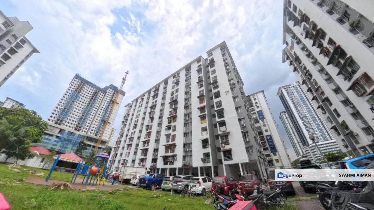 Setapak KL, Block 15 Lower Floor Teratai Mewah Apartment For Sale, Kuala Lumpur, Setapak