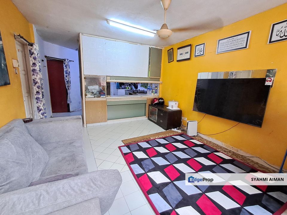 Wangsa Maju KL, Block H Floor 2 Rampai Court Apartment For Sale, Renovated with Furnished, Kuala Lumpur, Setapak