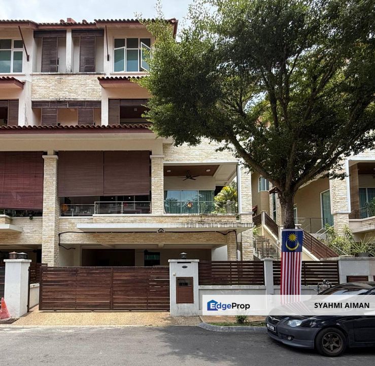 Ampang Selangor, 3.5-Storey Semid-D House at Beverly Heights For Sale, Partially Furnished, Selangor, Ampang