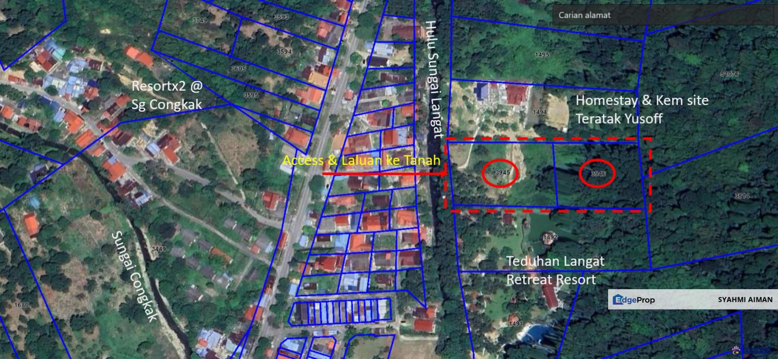 Hulu Langat Selangor, 2.80 Acres Agriculture Land Lot at Kg Padang For Sale, Selangor, Hulu Langat