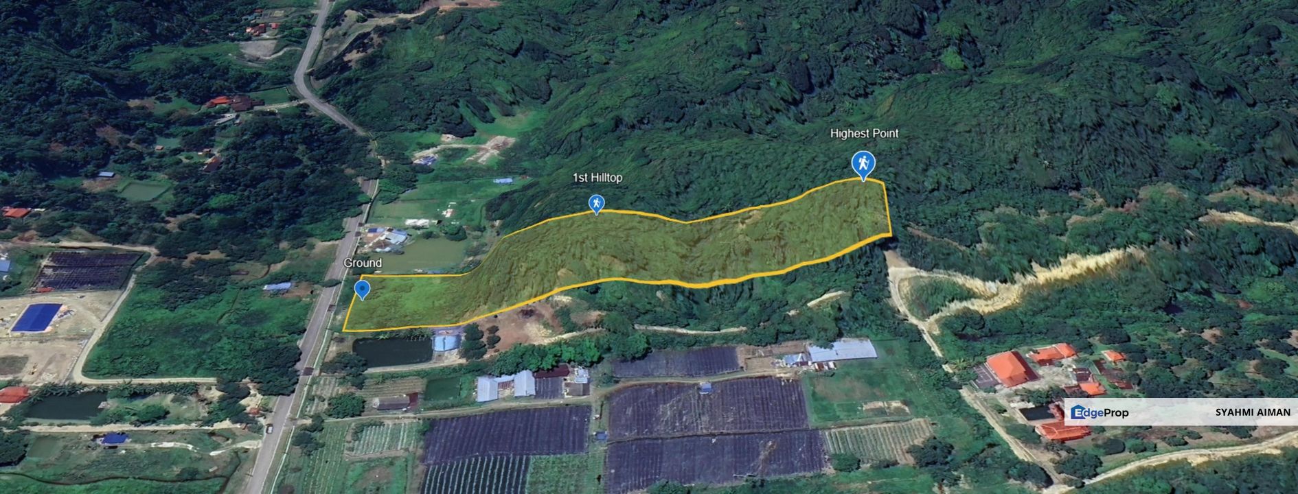 Hulu Langat Selangor, 3 Acres Agriculture Land lot at Sungai Lui For Sale, Selangor, Hulu Langat