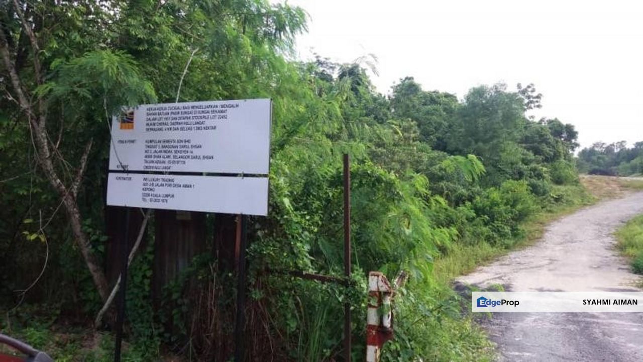Hulu Langat Selangor, 1.27 Acres Agriculture Land Lot at Sg Sekamat For Sale, Selangor, Hulu Langat
