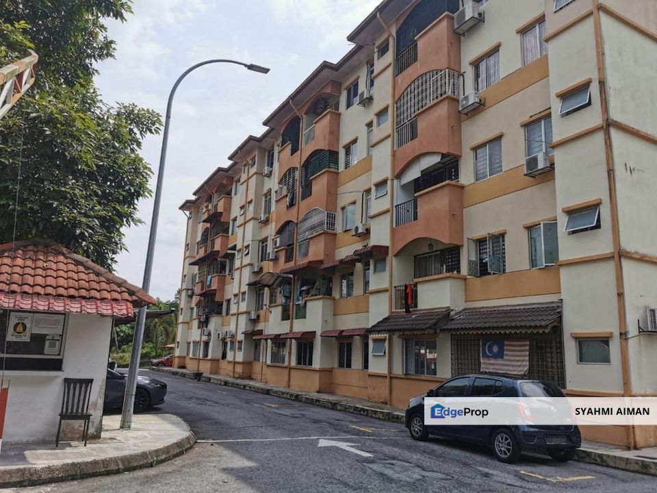 Cheras Selangor, Block J Floor 3 Apartment Cheras Intan For Sale, Partially Furnished, Selangor, Batu 9th Cheras