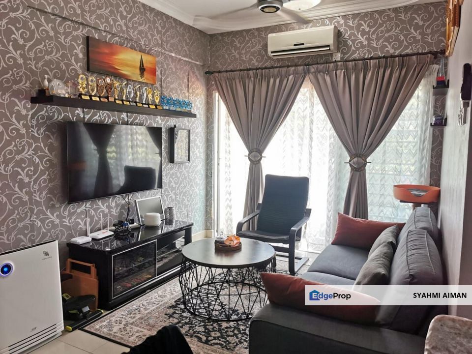 Cheras Selangor, Block J Floor 3 Apartment Cheras Intan For Sale, Partially Furnished, Selangor, Batu 9th Cheras