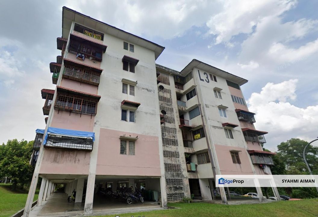 Cheras Selangor, Block L3 Floor 2 Flat Bandar Mahkota Cheras For Sale, Selangor, Cheras