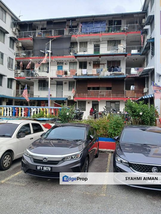 Wangsa Maju KL, Block F Ground Floor Flat Wangsa Maju Seksyen 1 For Sale, Kuala Lumpur, Wangsa Maju