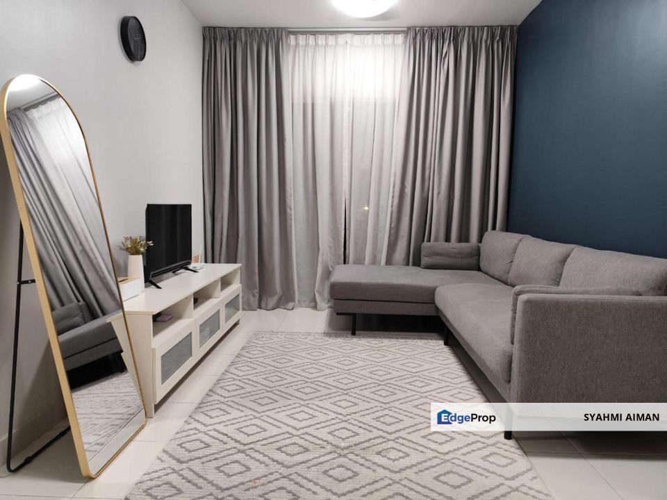 Semenyih Selangor, Lower Floor D'Camelia Apartment for Sale, Partially Furnished, Selangor, Semenyih