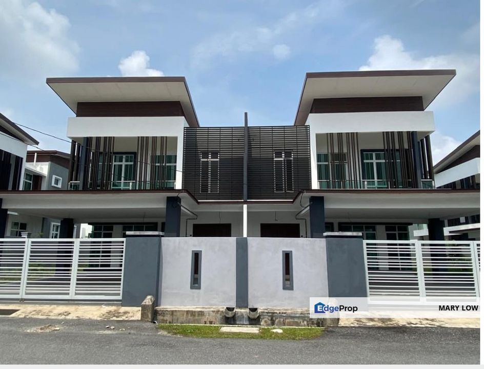 Freehold Double Storey Semi-D House Melaka Taman Enggang Gangsa, Melaka, Durian Tunggal