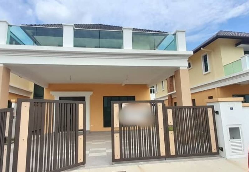 Freehold Gated Guarded Taman Bertam Heights Double Storey Semi-D House For Sale