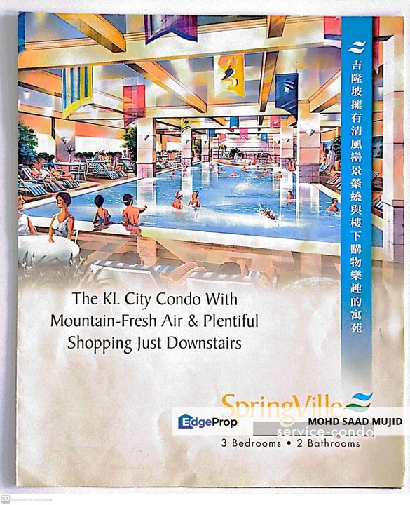 SPRING VILLE UKAY PERDANA SERVICE APARTMENT FOR SALE, Selangor, Ulu Kelang