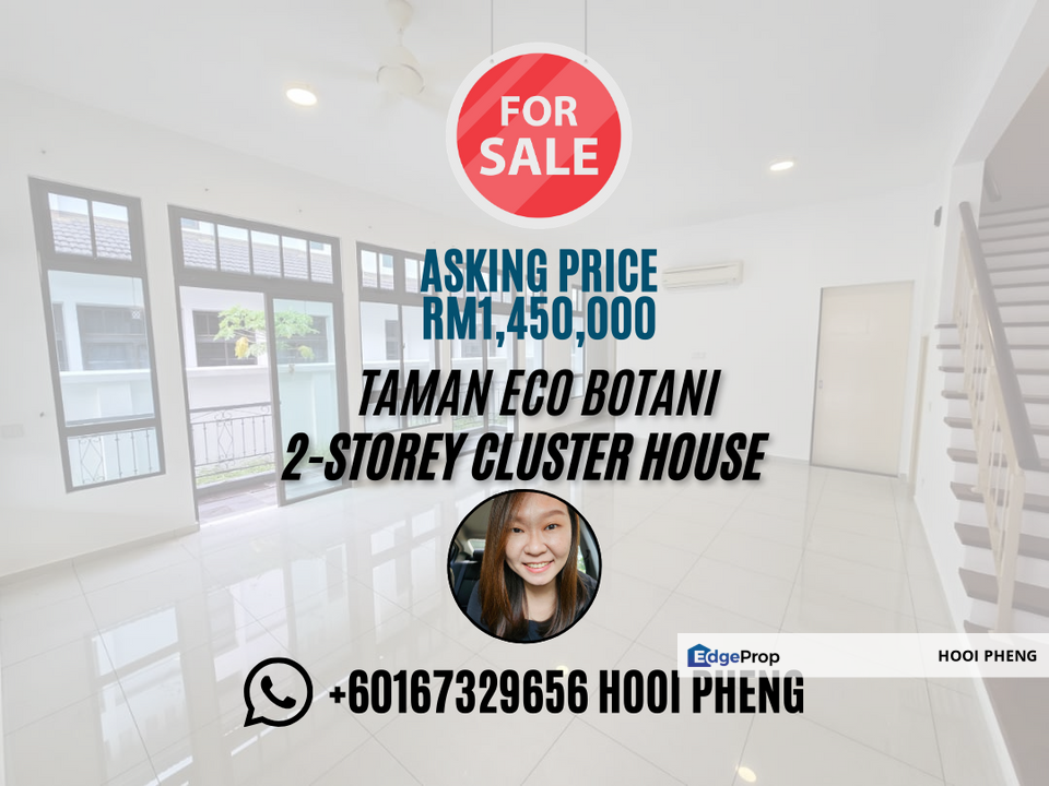 Eco Botanic 2 Storey Cluster for Sale, Johor, Nusajaya