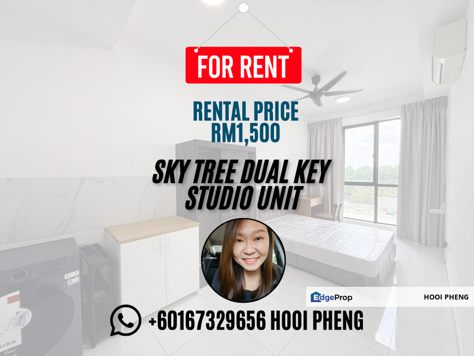 Sky Tree Apartment Bukit Indah for Rent (Dual Key), Johor, Johor Bahru