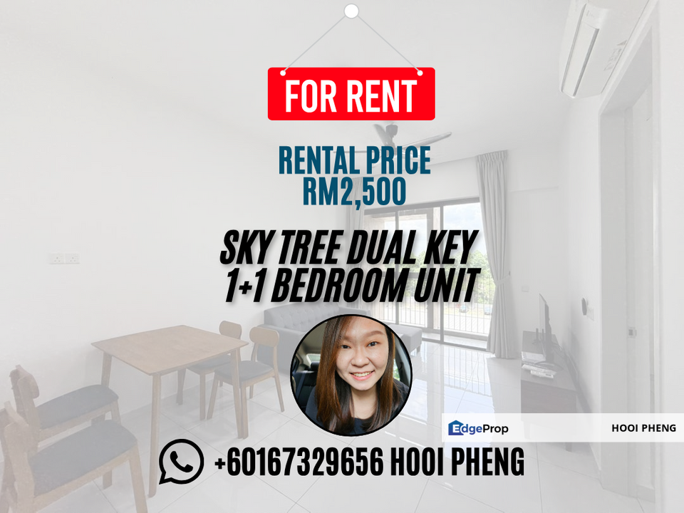 Sky Tree Apartment Bukit Indah for Rent (Dual Key), Johor, Johor Bahru