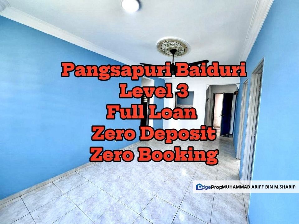 pangsapuri setia baiduri full loan zero deposit zero booking, Johor, Johor Bahru