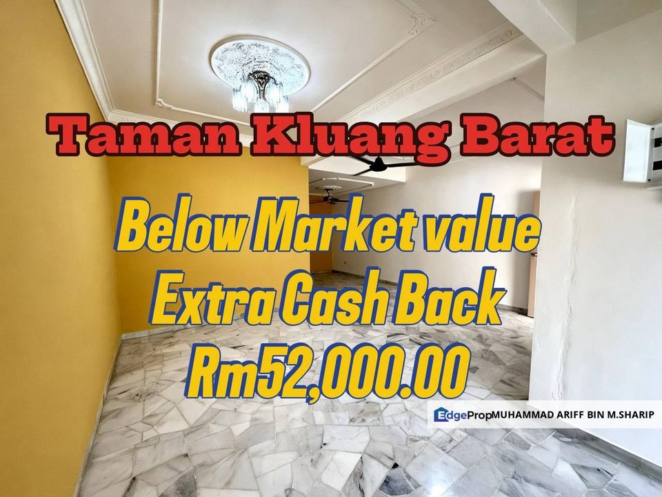 Taman Kluang Barat Zero Booking Full Loan Zero Deposit Zero Booking, Johor, Kluang