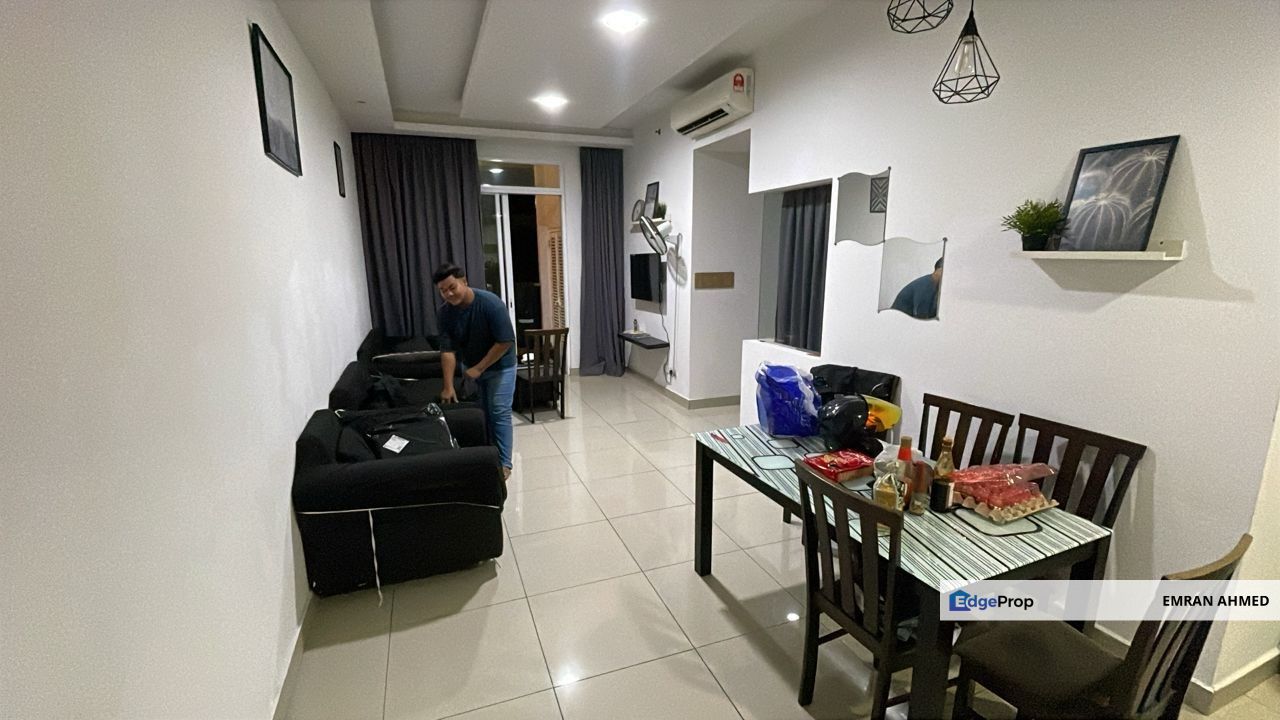 For Rent : Fully Furnished 3Bed Apartment @ Mutiara Ville Cyberjaya, Selangor, Cyberjaya