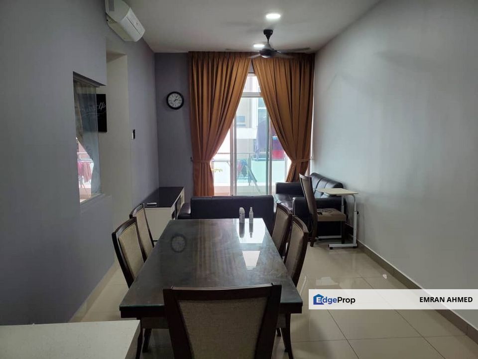 For Rent : Fully Furnished 3Bed Apartment in Mutiara Ville, Cyberjaya, Selangor, Cyberjaya