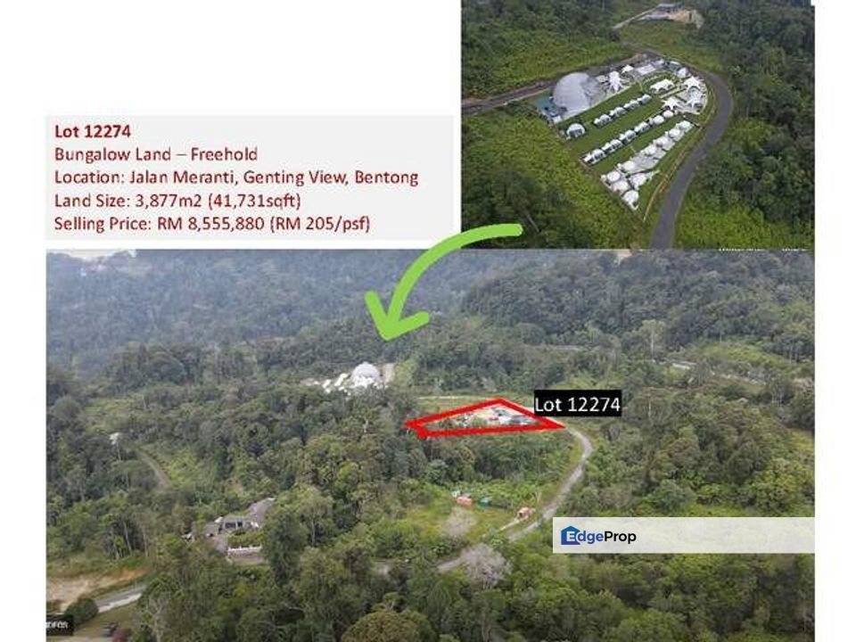 Genting View, Genting Permai Freehold Bungalow Land , Pahang, Genting Highlands