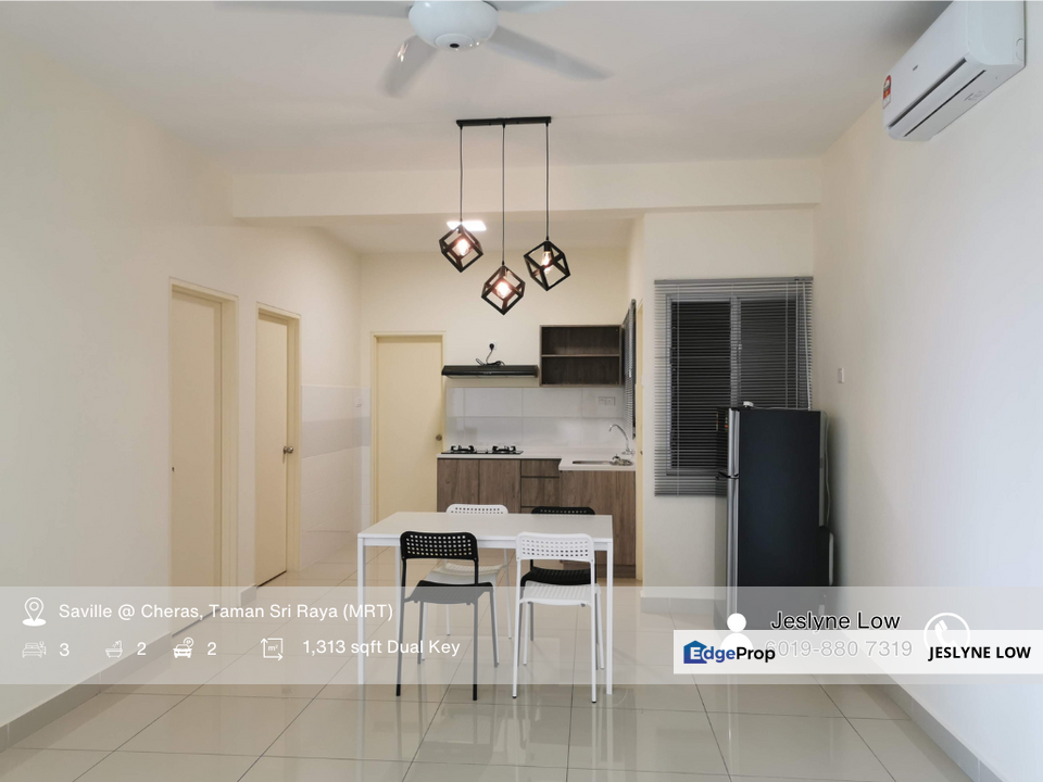 3 Bedrooms (Dual Key) Saville Cheras Service Residence for Sale, Selangor, Cheras