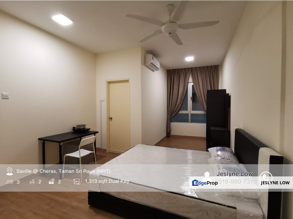 3 Bedrooms (Dual Key) Saville Cheras Service Residence for Sale, Selangor, Cheras