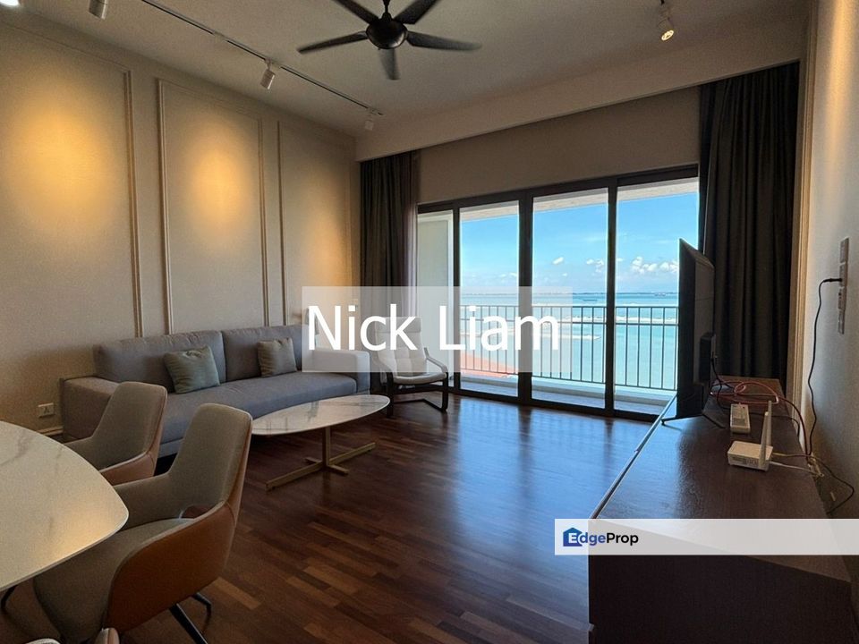 Straits Residence For Sales - Well maintain Fully Furnish Corner Seaview unit, Penang, Tanjung Tokong
