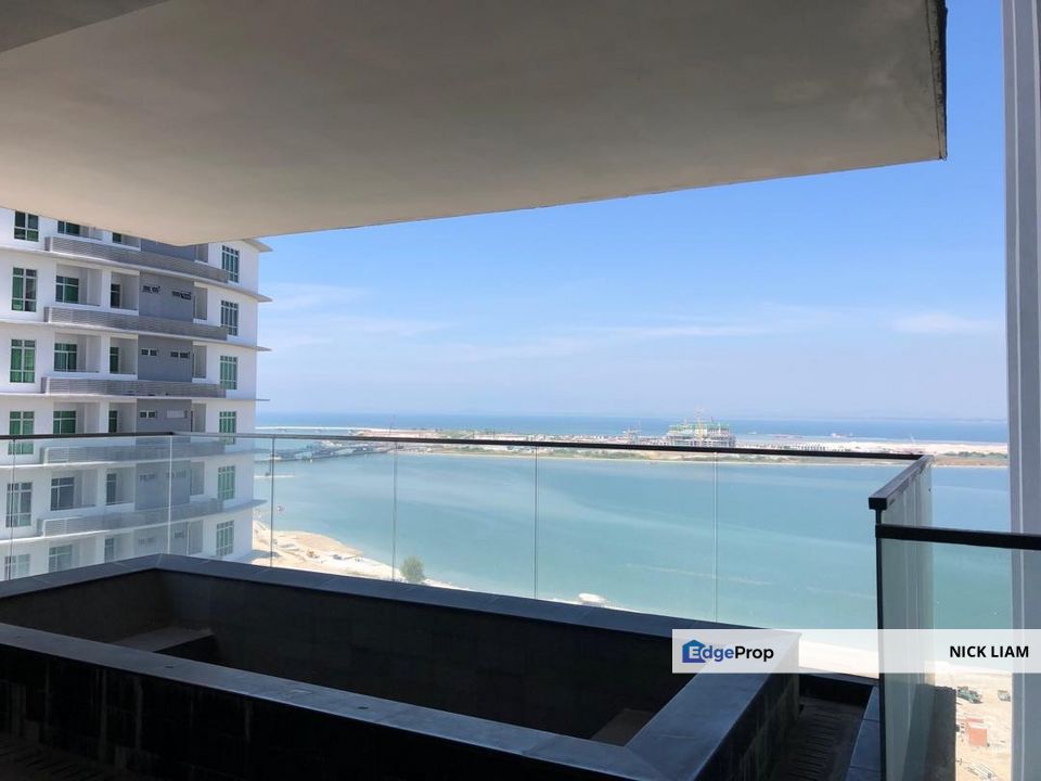Setia V Residence Unit For Rent - High Floor and Seaview, Penang, Persiaran Gurney