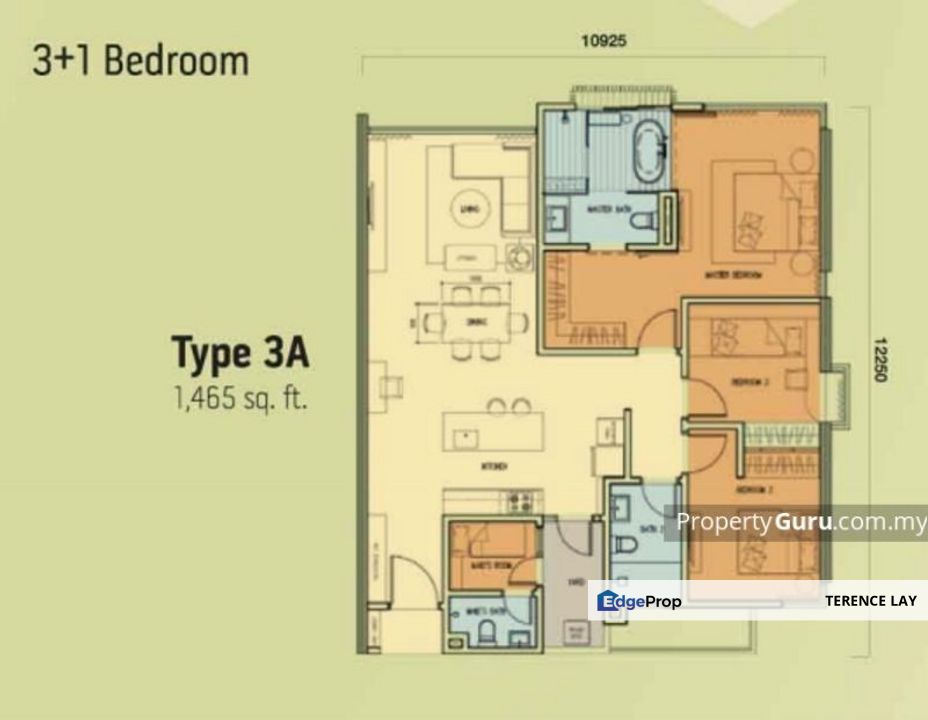 Mosaic Southkey Huge Unit| Fully Furnished | AirBNB ready | Near CIQ, Johor, Johor Bahru