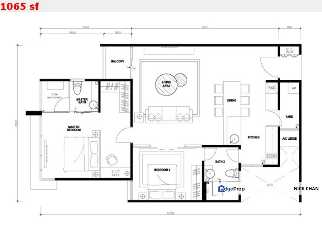 Eve Suite @ Ara Damansara 3-Min Walk to LRT (from Lobby), Selangor, Ara Damansara