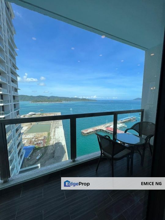 Jesselton Residence Seaview Corner For Rent, Sabah, Kota Kinabalu
