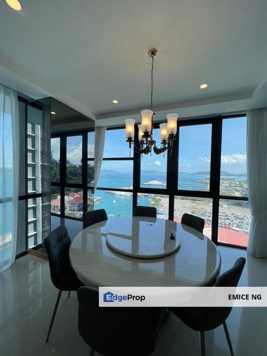 Jesselton Residence Seaview Corner For Rent, Sabah, Kota Kinabalu