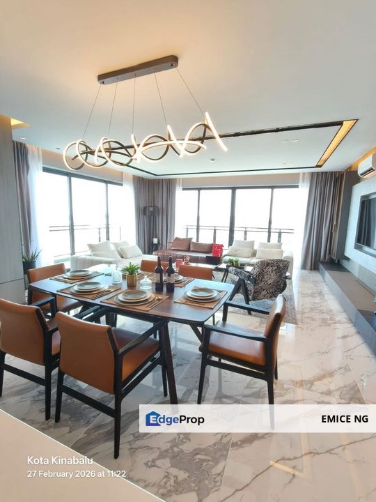 Jesselton Twin Tower Luxury condominium Fully Furnished , Sabah, Kota Kinabalu