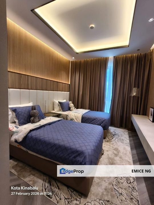 Jesselton Twin Tower Luxury condominium Fully Furnished , Sabah, Kota Kinabalu