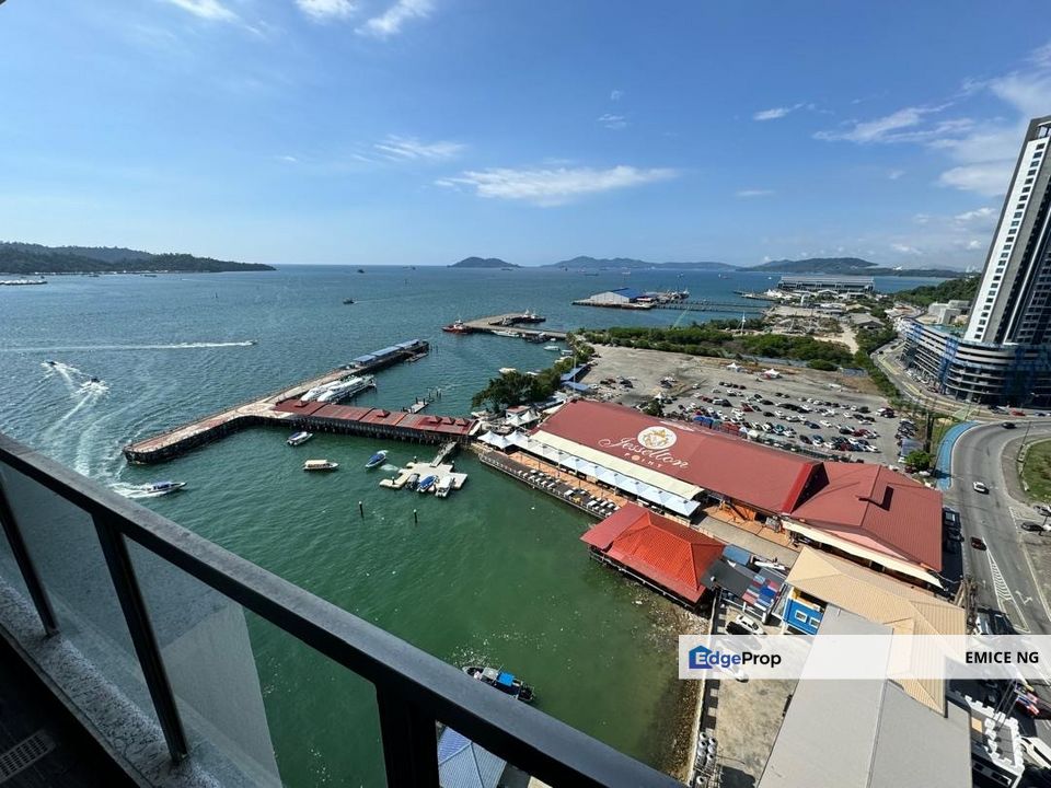 Jesselton Residence | Suria Sabah | Jesselton Mall | Fully Furnished | KK, Sabah, Kota Kinabalu