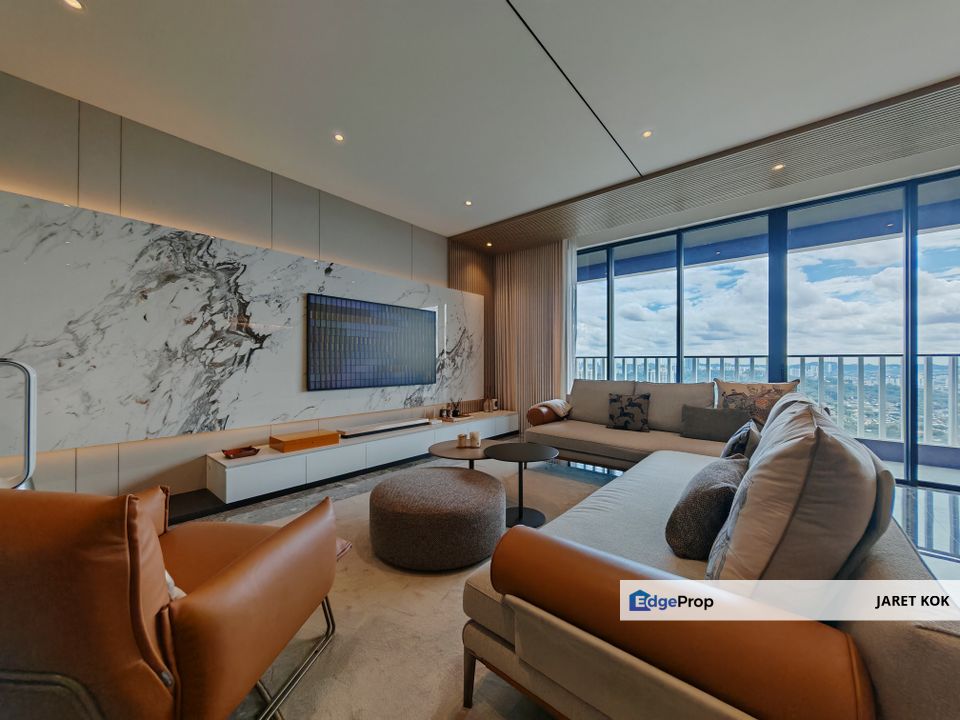 The Estate Bangsar South | Private Lift, Dual Balcony & KL Skyline View For Sale Fully Furnished, Kuala Lumpur, Bangsar South