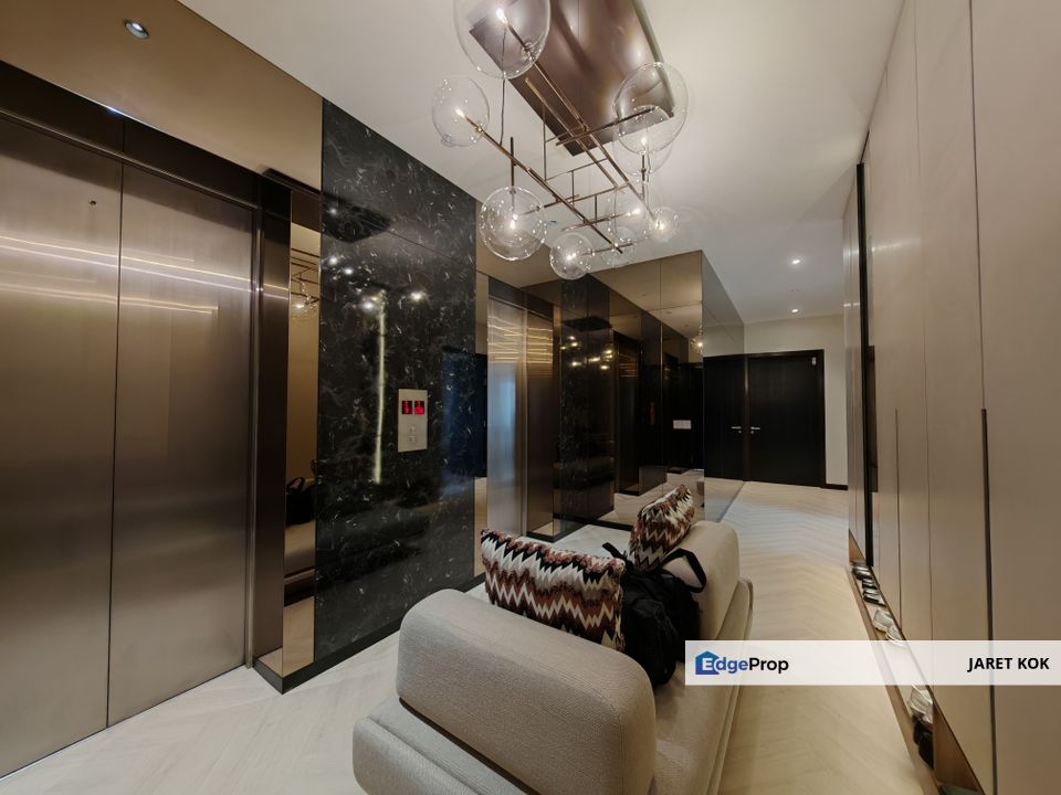 The Estate Bangsar South | Private Lift, Dual Balcony & KL Skyline View For Sale Fully Furnished, Kuala Lumpur, Bangsar South