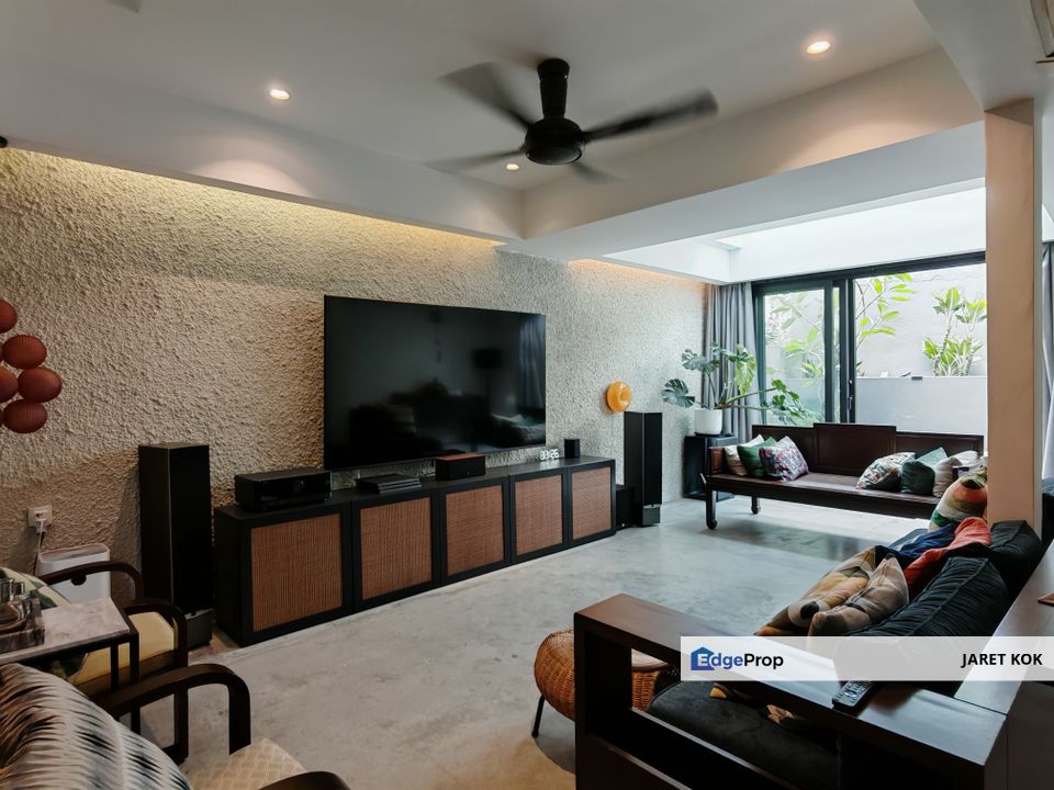 Jalan Lorong Maarof, Bangsar Fully Extended Super Link Terrace 3,000sf Built-Up For Sale Fully Furnished, Kuala Lumpur, Bangsar