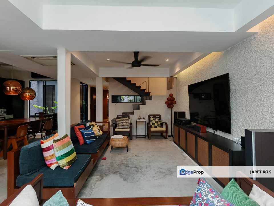 Jalan Lorong Maarof, Bangsar Fully Extended Super Link Terrace 3,000sf Built-Up For Sale Fully Furnished, Kuala Lumpur, Bangsar