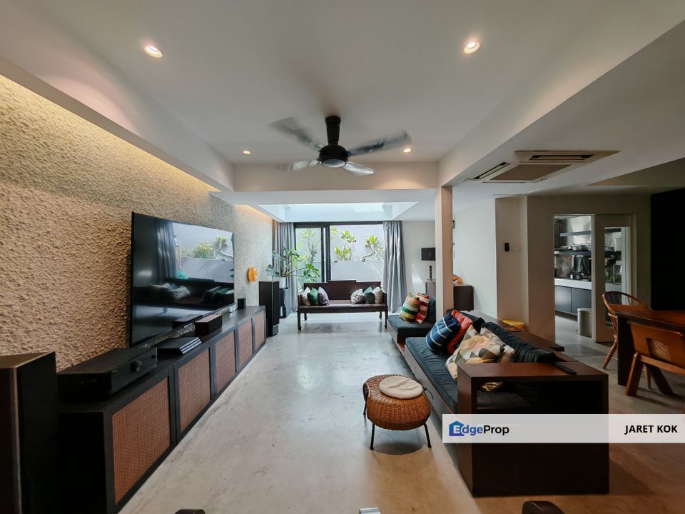 Jalan Lorong Maarof, Bangsar Fully Extended Super Link Terrace 3,000sf Built-Up For Sale Fully Furnished, Kuala Lumpur, Bangsar