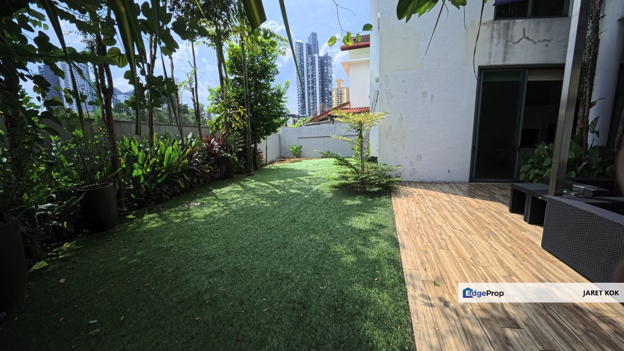 The Residence Mont Kiara, 2-Storey Modern Bungalow Partially Furnished For Sale With Big Garden, Kuala Lumpur, Mont Kiara