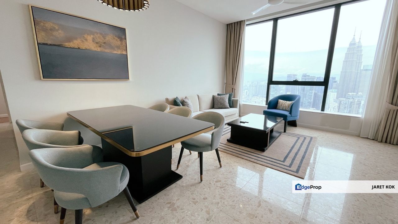 Pavilion Ceylon Hill, KLCC Fully Furnished For Rent With KL Tower View, Kuala Lumpur, Bukit Bintang