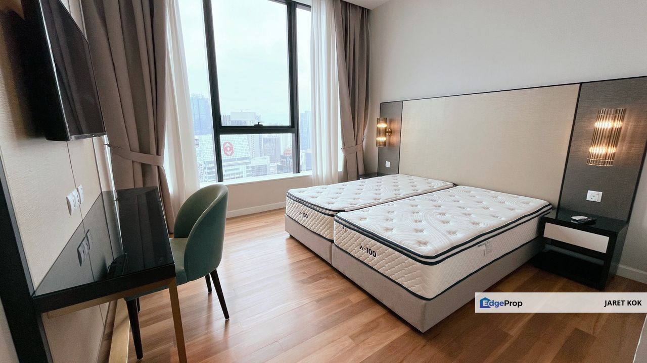 Pavilion Ceylon Hill, KLCC Fully Furnished For Rent With KL Tower View, Kuala Lumpur, Bukit Bintang