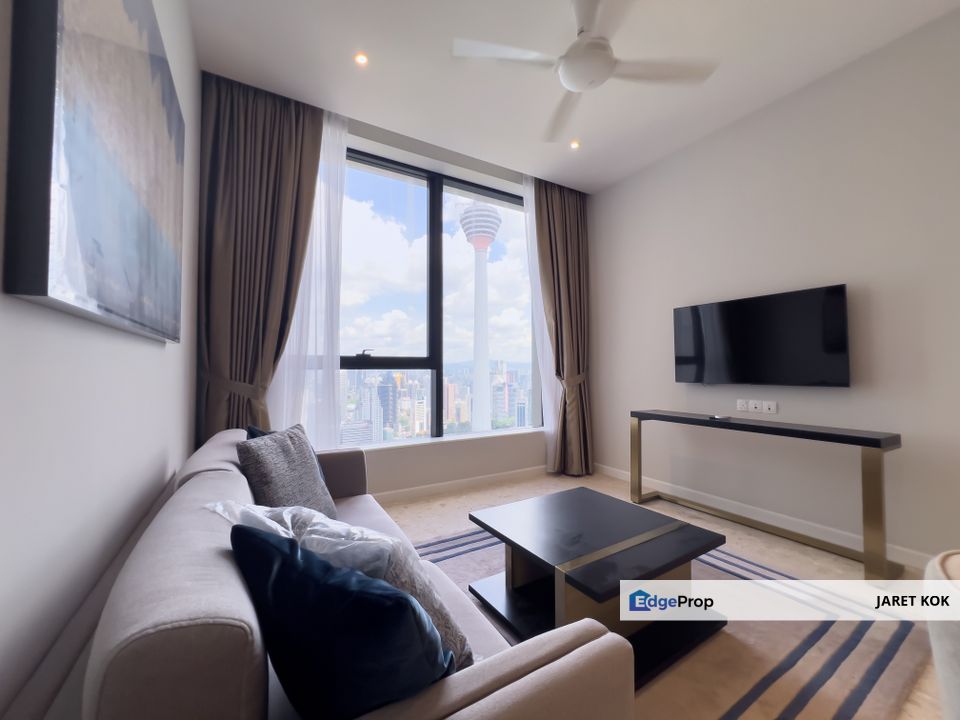 Pavilion Ceylon Hill, KLCC Fully Furnished For Rent With KL Tower View, Kuala Lumpur, Bukit Bintang