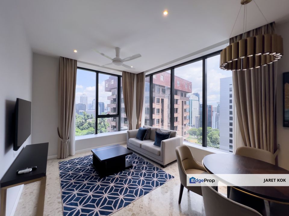 Pavilion Ceylon Hill, KLCC Fully Furnished For Rent With KL Tower View, Kuala Lumpur, Bukit Bintang