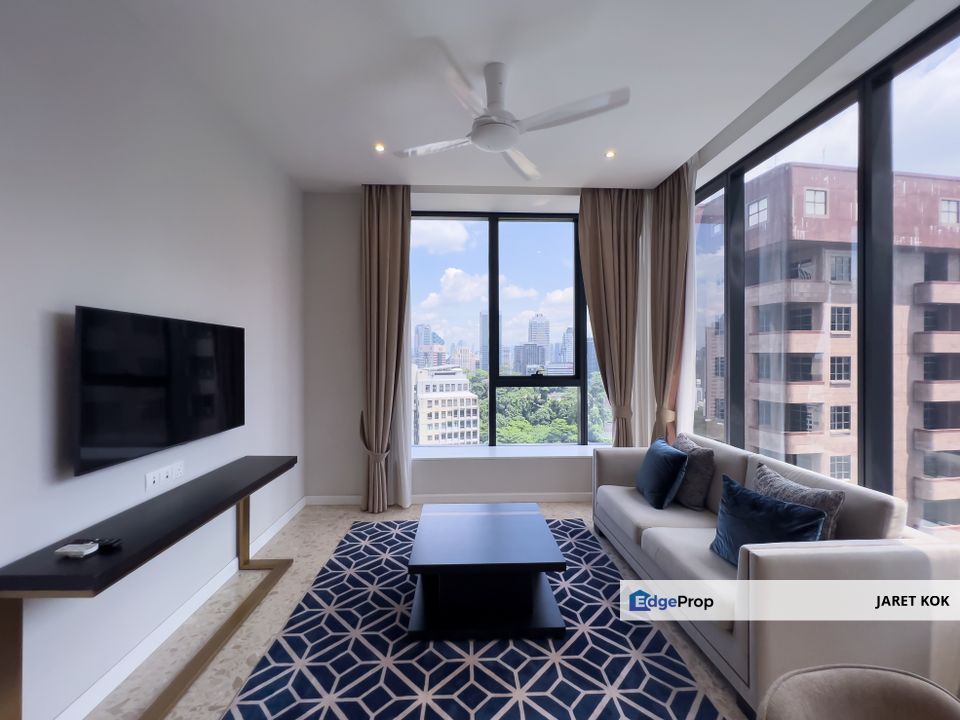 Pavilion Ceylon Hill, KLCC Fully Furnished For Rent With KL Tower View, Kuala Lumpur, Bukit Bintang