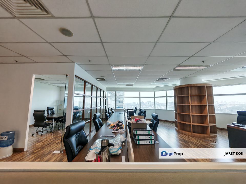Q Sentral KL Sentral Kuala Lumpur, Corporate Office For Sale Partially Furnished in High Density Area, Kuala Lumpur, KL Sentral