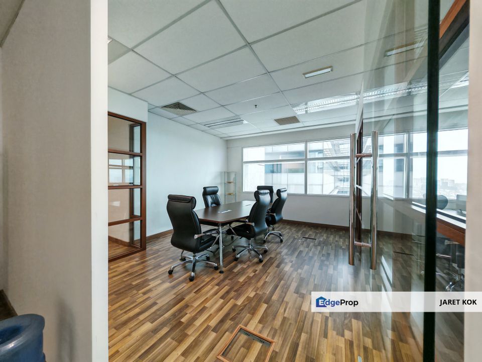 Q Sentral KL Sentral Kuala Lumpur, Corporate Office For Sale Partially Furnished in High Density Area, Kuala Lumpur, KL Sentral